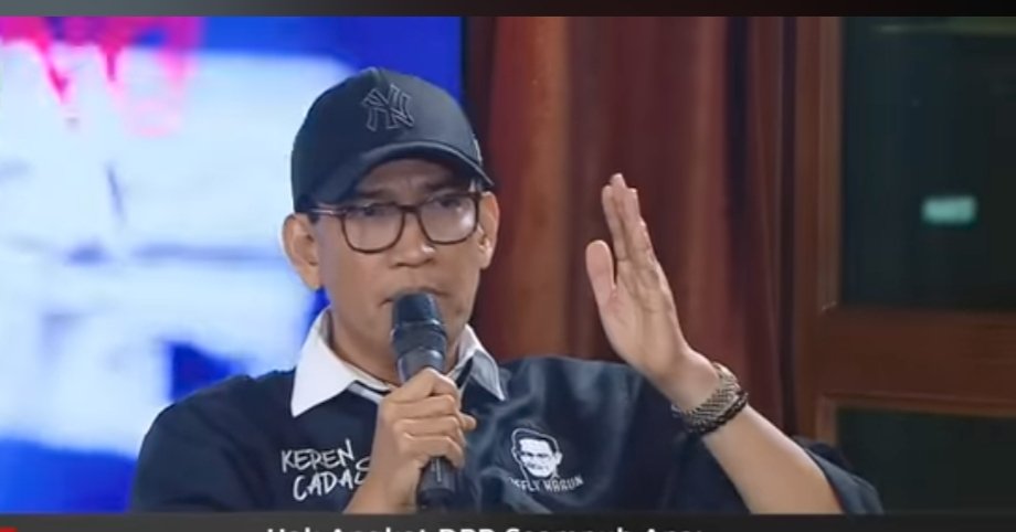 Refly Harun: DPR Lamban Urus Hak Angket, Pengadilan Rakyat Bergema