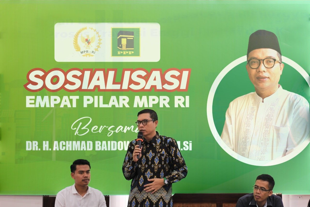 Sosialisasi Empat Pilar MPR, Baidowi Ajak Rakyat Indonesia untuk Terus Bersatu