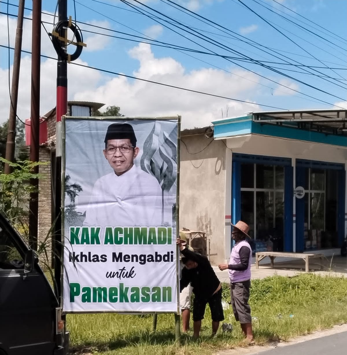 Mulai Sebar Baliho, Achmadi Siap Maju di Pilkada Pamekasan