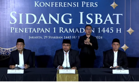 Kemenag Menggelar Sidang Isbat 1 Syawal 1445 H